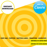 Editable Team umizoomi Party Kit – Canva Templates (Chip Bags, Labels & More)