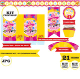 Plim plim Cielito lindo, kit imprimible, 21 piezas, formato JPG, datos personalizados, KIT Plim plim imprimible, fiesta temática