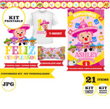 Plim plim Cielito lindo, kit imprimible, 21 piezas, formato JPG, datos personalizados, KIT Plim plim imprimible, fiesta temática