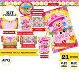Plim plim Cielito lindo, kit imprimible, 21 piezas, formato JPG, datos personalizados, KIT Plim plim imprimible, fiesta temática