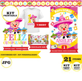 Plim plim Cielito lindo, kit imprimible, 21 piezas, formato JPG, datos personalizados, KIT Plim plim imprimible, fiesta temática
