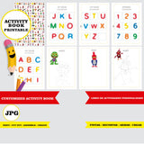 La granja de Zenón - Libro de actividades imprimible y para colorear personalizado