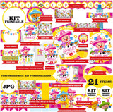 Plim plim Cielito lindo, kit imprimible, 21 piezas, formato JPG, datos personalizados, KIT Plim plim imprimible, fiesta temática