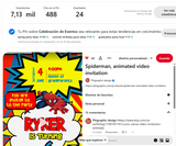 Invitación de cumpleaños animada de Spiderman (video) – Invitación personalizada