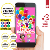 Biper y sus amigos, Vídeo animado Invitación