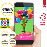 Biper y sus amigos, Vídeo animado Invitación