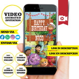 Dino Ranch, invitación en video animada