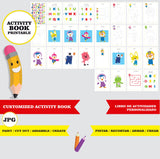 Pororo - Libro de actividades para colorear imprimible y personalizado