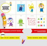 Pororo - Libro de actividades para colorear imprimible y personalizado