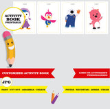 Pororo - Libro de actividades para colorear imprimible y personalizado