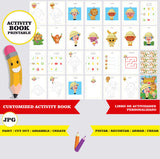 Safari de Plim Plim - Libro para colorear e imprimir personalizado