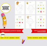 Safari de Plim Plim - Libro para colorear e imprimir personalizado