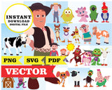 La granja de Zenon, clipart SVG, vector PDF, PNG