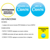 Tayo the Little Bus editable template Canva