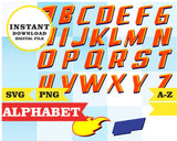 Blaze y los Monster Machines, alfabeto, archivos SVG y PNG