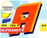 Blaze y los Monster Machines, alfabeto, archivos SVG y PNG