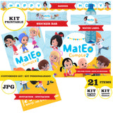Cleo and Cuquin, Printable Kit digital