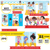 Cleo and Cuquin, Printable Kit digital