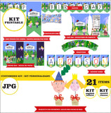 Ben y Holly, kit imprimible, 21 piezas, JPG