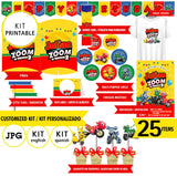 Ricky Zoom, kit imprimible