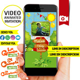 Invitación en video animada de cumpleaños de La granja de Zenón – Invitación a fiesta personalizada