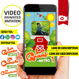 Invitación en video animada de cumpleaños de La granja de Zenón – Invitación a fiesta personalizada