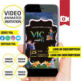 Invitación animada de cumpleaños de la familia Madrigal: video de invitación personalizada