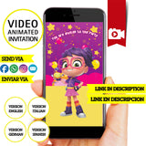 Abby Hatcher, Invitación en video animada