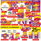 Conejitos soleados, kit imprimible