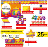 Conejitos soleados, kit imprimible