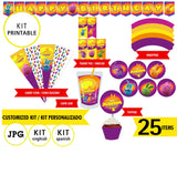 Conejitos soleados, kit imprimible