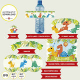 Kit de dinosaurios imprimible