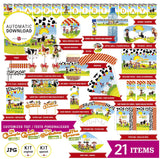 Kit La Granja de Zenon imprimible