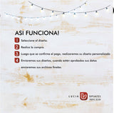 Pizarra personalizada inspirada en Charlie Colorforms: fondo digital JPG