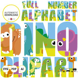 Alfabeto de dinosaurios