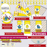 Gallina Pintadita imprimible