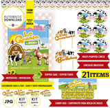 Kit imprimible La granja de Zenon