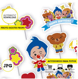 Imágenes prediseñadas de Plim Plim en formato JPG