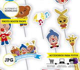 Imágenes prediseñadas de Plim Plim en formato JPG