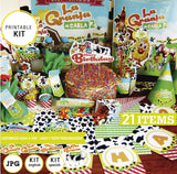Kit imprimible La granja de Zenon