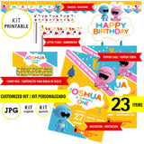 Kit imprimible de GooGoo GaaGaa