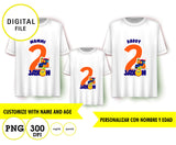 Bob el tren, sublimación de camisetas