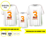 Bichikids, sublimación de camisetas