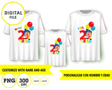 Plim plim, sublimación de camisetas