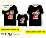 Plim plim, sublimación de camisetas