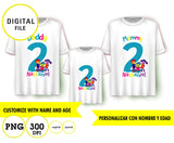 Charlie colorforms, sublimación de camisetas