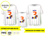 Bob el tren, sublimación de camisetas