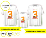 Bichikids, sublimación de camisetas