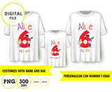 Ben y Holly, sublimación de camisetas