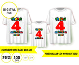 Tayo, sublimación de camisetas